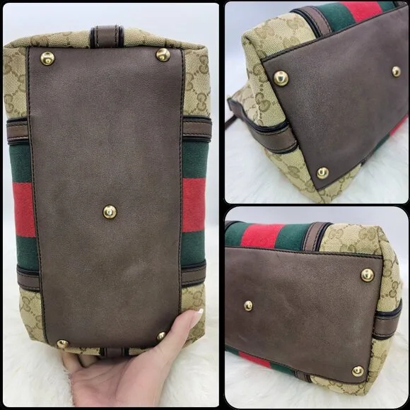 Gucci Rania Top Handle 2-Way Bag - Picture 14 of 17